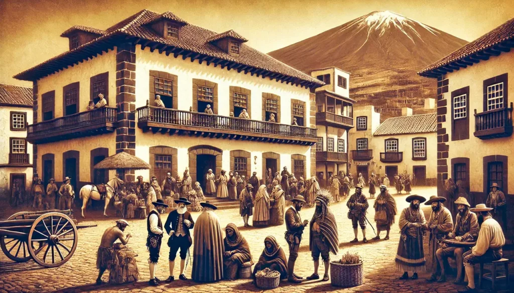 La época colonial de Tenerife